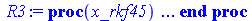 proc (x_rkf45) local _res, _dat, _vars, _solnproc, _xout, _ndsol, _pars, _n, _i; option `Copyright (c) 2000 by Waterloo Maple Inc. All rights reserved.`; if `<`(1, nargs) then error 