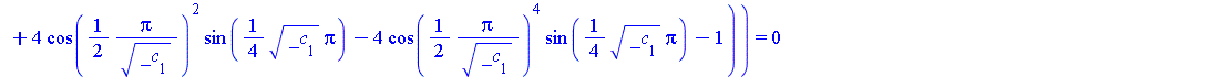 `assign`(R2, `/`(`*`(`*`(64, `+`(sin(`*`(sqrt(_c[1]), `*`(Pi))), `*`(4, `*`(sin(`*`(sqrt(_c[1]), `*`(Pi))), `*`(`^`(cos(`+`(`/`(`*`(`/`(1, 2), `*`(Pi)), `*`(sqrt(_c[1]))))), 2), `*`(cos(`+`(`*`(`/`(1,...