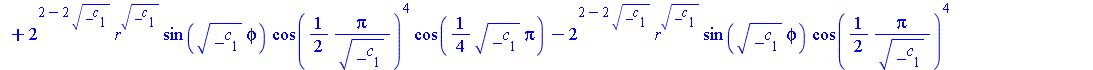 `+`(`-`(`/`(`*`(`*`(64, `+`(`-`(`*`(`^`(4, `+`(`-`(sqrt(_c[1])))), `*`(`^`(r, sqrt(_c[1])), `*`(sin(`*`(sqrt(_c[1]), `*`(phi))))))), `-`(`*`(`^`(2, `+`(2, `-`(`*`(2, `*`(sqrt(_c[1])))))), `*`(`^`(r, s...